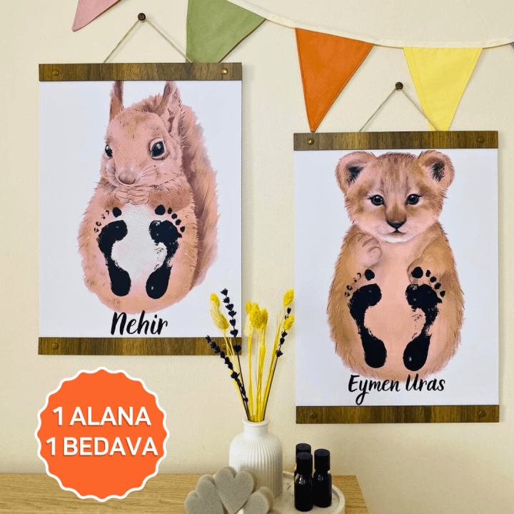 Ayak İzi Seti ( 1 Alana 1 Bedava ) Ayak İzi Seti ( 1 Alana 1 Bedava )