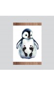 Sevimli Penguen Ayak İzi Seti Sevimli Penguen Ayak İzi Seti