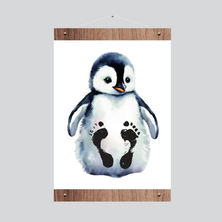 Sevimli Penguen Ayak İzi Seti Sevimli Penguen Ayak İzi Seti